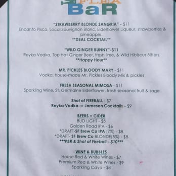 TreasureFest - The bar menu - Flea Markets Near Me - San Francisco, California TreasureFest - The bar menu - Flea Markets Near Me - San Francisco, California