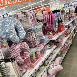 An entire aisle of Hello Kitty products?! SCORE
