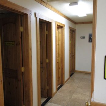 Buffalo KOA - interior of shower/restroom building - RV Parks Near Me - Buffalo, Wyoming