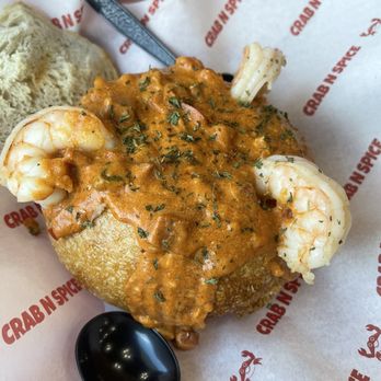 Crab N Spice - Captain Chowder Bread Bowl - Seafood Near Me - Claremont, California