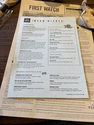Menu photo 2 First Watch Louisville, KY Menu photo 2 First Watch Louisville, KY