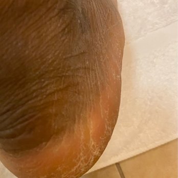 Fountain Nail Bar - After the pedicure - Nail Salons Near Me - El Paso, Texas