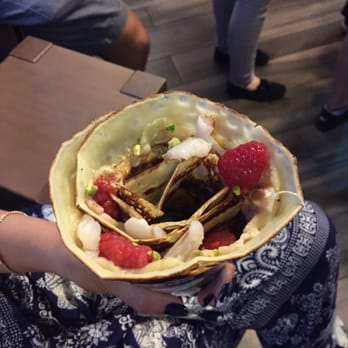 T-Swirl Crepe - Lychee raspberry - Creperies Near Me - Flushing, New York