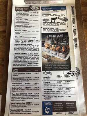 Menu photo 1 La Concha Acapulco, GRO