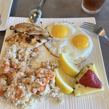 Moena Café - Fish Special (ran out of fried rice and no scone or pancake available. - Cafes Near Me - Honolulu, Hawaii Moena Café - Fish Special (ran out of fried rice and no scone or pancake available. - Cafes Near Me - Honolulu, Hawaii