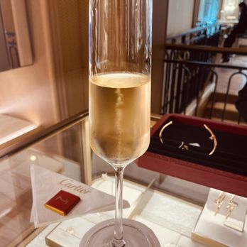 Cartier - Complimentory Champagne and chocolate - Jewelry Near Me - San Francisco, California Cartier - Complimentory Champagne and chocolate - Jewelry Near Me - San Francisco, California