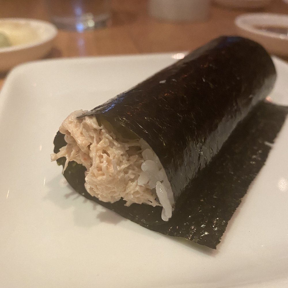 SUGARFISH | Pasadena - Blue and Dungeness Crab Hand Roll - Japanese Near Me - Pasadena, California SUGARFISH | Pasadena - Blue and Dungeness Crab Hand Roll - Japanese Near Me - Pasadena, California