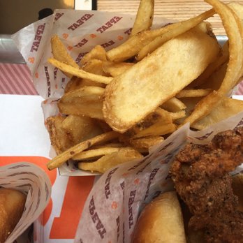 Big Chicken - The potato fry strips light and crispy not greasy ... again very good - Chicken Shop Near Me - Las Vegas, Nevada