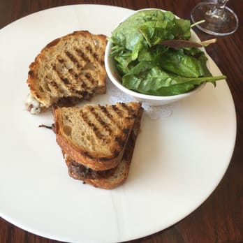 Nine-Ten - Short rib panini with small salad :) - Bars Near Me - La Jolla, California