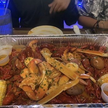 Blue Bayou Cafe - Craw fish corn potatoes egg shrimp - Food Trucks Near Me - Houston, Texas Blue Bayou Cafe - Craw fish corn potatoes egg shrimp - Food Trucks Near Me - Houston, Texas