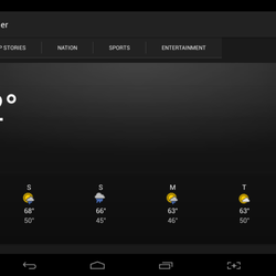 Il Tempio di Minerva - The current weather