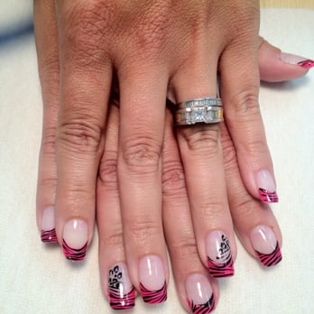 Envy Nail Bar - Acrylic full set with hand painted art by Bekee - Nail Salons Near Me - Poland, Ohio Envy Nail Bar - Acrylic full set with hand painted art by Bekee - Nail Salons Near Me - Poland, Ohio