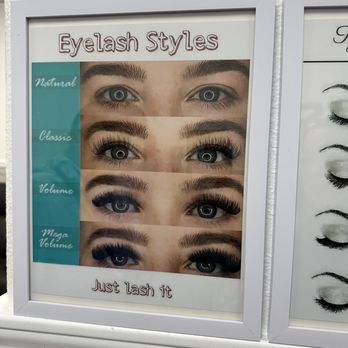 K&V Lash Studio - Eyelash style chart - Eyelash Service Near Me - Vacaville, California K&V Lash Studio - Eyelash style chart - Eyelash Service Near Me - Vacaville, California