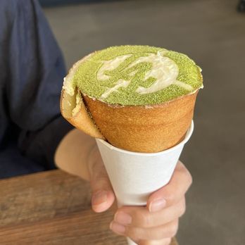 Millet Crepe - Macha tiramisu crêpe - Creperies Near Me - Los Angeles, California