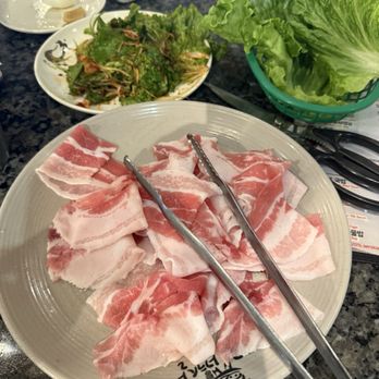 Pro Samgyubsal - Thin sliced pork belly. Excellent taste. - Korean Near Me - Northbrook, Illinois