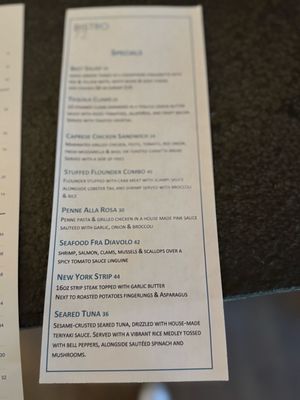 Menu photo 7 Bistro 72 Riverhead, NY