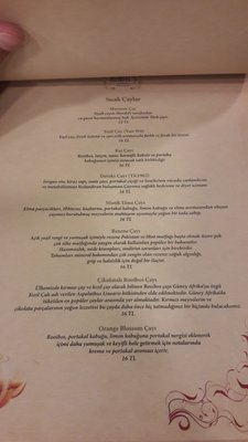 Menu photo 1 Mendel's Istanbul, 34 Menu photo 1 Mendel's Istanbul, 34