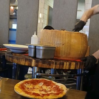 Vero Amore - Swan - Pepperoni pizza and cheese wheel.in action - Pizza Near Me - Tucson, Arizona Vero Amore - Swan - Pepperoni pizza and cheese wheel.in action - Pizza Near Me - Tucson, Arizona