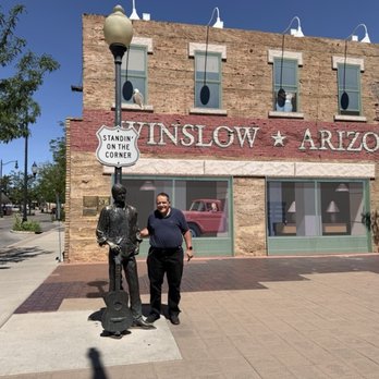 Standin' On A Corner - I WUZ HEA!!!!! I liked the eagle in the window. That was a nice touch. - Gift Shops Near Me - Winslow, Arizona Standin' On A Corner - I WUZ HEA!!!!! I liked the eagle in the window. That was a nice touch. - Gift Shops Near Me - Winslow, Arizona