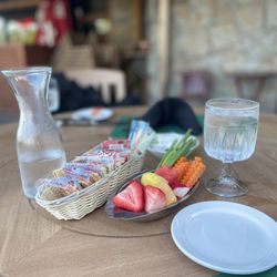 Lehman's Supper Club and Lounge - Relish, fruit and crackers