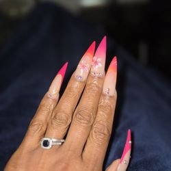 King Nails & Spa - My spring time nails.