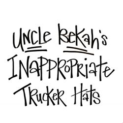 Inappropriate Trucker Hats