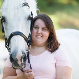 My horse Chatti and me. My horse Chatti and me.