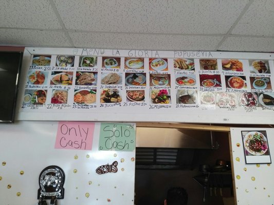 Menu photo 2 La Gloria Pupuseria Carrollton, GA Menu photo 2 La Gloria Pupuseria Carrollton, GA