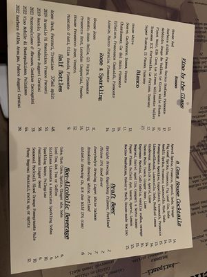 Menu photo 1 a Cena Ristorante Portland, OR