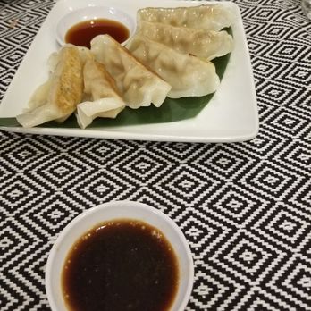 Crazy Stone - Gyoza - came out hot and fresh! - Sushi Bars Near Me - Marlborough, Massachusetts