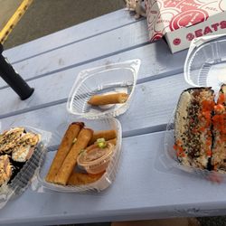 Small Kine - Hawaii's Famous SPAM Musubi, Chicken Lumpia, Ahi Tuna Musubi