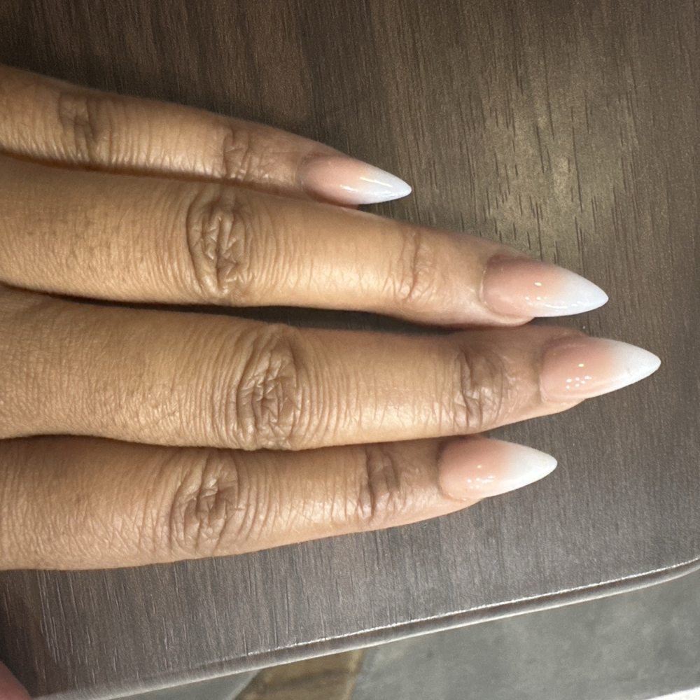 Amie Nail and Spa - Ombré Stiletto nails done by David - Nail Salons Near Me - Kissimmee, Florida