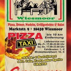 Pizzeria Italia - Menü von 2018