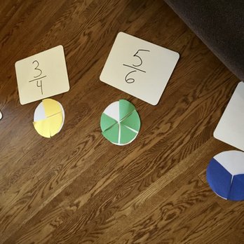 Math x Motion - Introducing fractions - who gets the most pie? - Private Tutors Near Me
