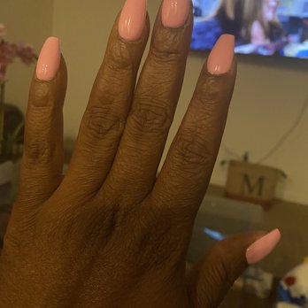 Absolute Nails - My nails. Coffin shape - Nail Salons Near Me - Stockton, California