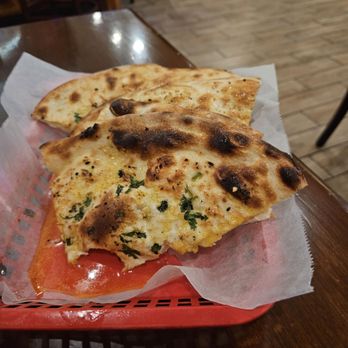 Indian Twist Airport - Garlic naan - Indian Near Me - Tucson, Arizona