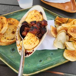 The Club - Bacon onion jam dip.