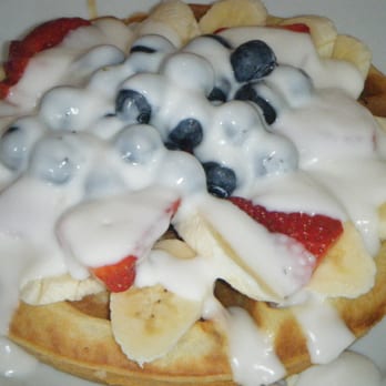 Bogart's Cafe - 04/27/2012 Bogart's Cafe  Hawaiian waffle - Breakfast & Brunch Near Me - Honolulu, Hawaii