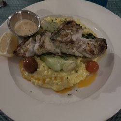 1648 - An Island Restaurant - Grilled grouper catch of the day! Delish!