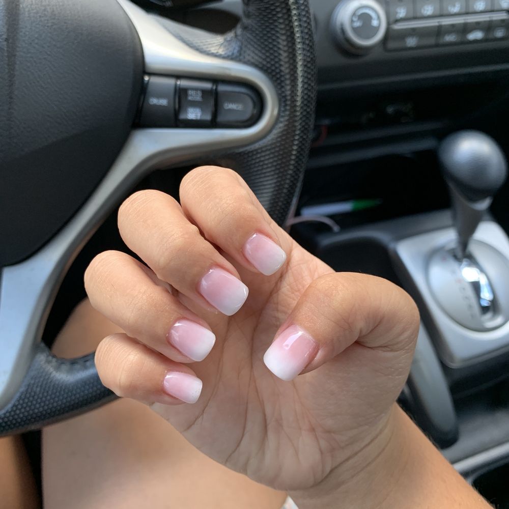 Top Nails By Ana - Ombré acrylic on natural nails - Nail Salons Near Me - Honolulu, Hawaii Top Nails By Ana - Ombré acrylic on natural nails - Nail Salons Near Me - Honolulu, Hawaii
