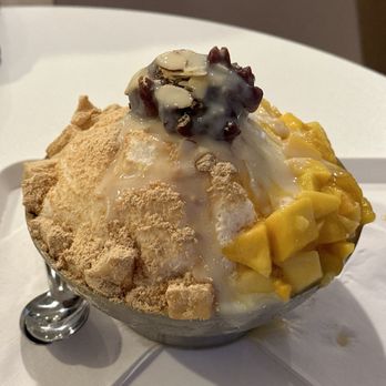 Cafe Tokki - Injeolmi Bingsu, Mango Bingsu - Desserts Near Me - Lynnwood, Washington