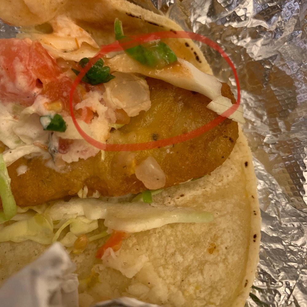 Fish Taco w/ hair Fish Taco w/ hair