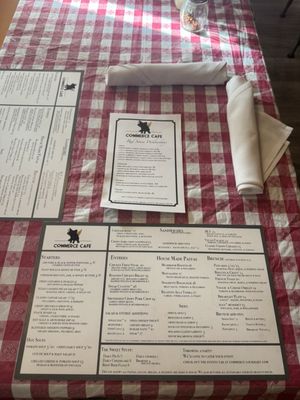 Menu photo 1 Commerce Cafe Lockhart, TX Menu photo 1 Commerce Cafe Lockhart, TX