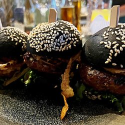 The St. Regis Bar - Wagyu Sliders are a must try. So savory and juicy.