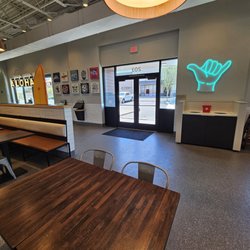 Hawaiian Bros Island Grill - Inside by ordering stations