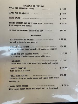 Menu photo 5 Piccolino Santa Fe, NM