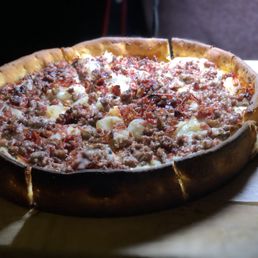 Chicago Deep Dish Meat Pizza