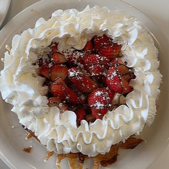 Aloha Stacks - Strawberry N Cream Waffle - Pancakes Near Me - Cerritos, California Aloha Stacks - Strawberry N Cream Waffle - Pancakes Near Me - Cerritos, California