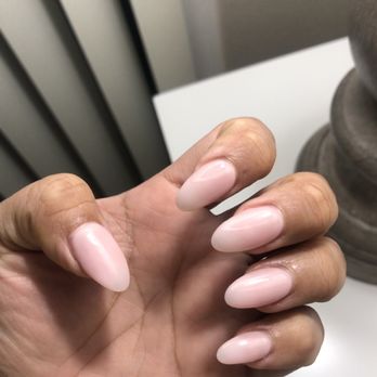 Polish Studio - Almond shaped nails with Heavenly Sent - Nail Salons Near Me - Tucson, Arizona Polish Studio - Almond shaped nails with Heavenly Sent - Nail Salons Near Me - Tucson, Arizona