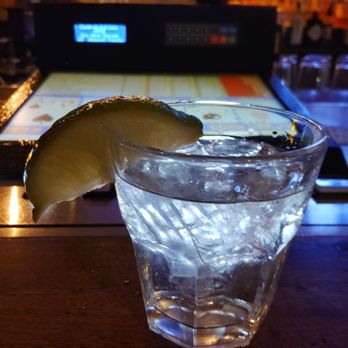 McMullan's Irish Pub - Dingle Gin and tonic with huge lime wedge! - Irish Near Me - Las Vegas, Nevada
